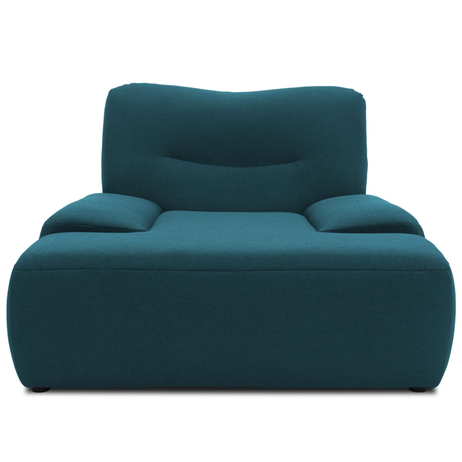 XXL-Sessel - blau - Webstoff 2 XXL-Sessel - blau - Webstoff – Bild 2