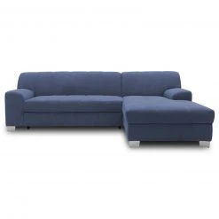 Ecksofa - dunkelblau - Longchair rechts -Wohnzimmer Verkäufe 1238012577 03 1600Wx1600H