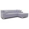 Ecksofa - grey - Longchair rechts