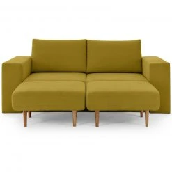 Sofa mit 2 Hockern - LOOKS by Wolfgang Joop - senf - 212 cm -Wohnzimmer Verkäufe 1238012703 09 1600Wx1600H