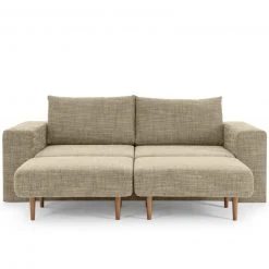Sofa mit 2 Hockern - LOOKS by Wolfgang Joop - beige-braun - 232 cm 16 Sofa mit 2 Hockern - LOOKS by Wolfgang Joop - beige-braun - 232 cm -Wohnzimmer Verkäufe 1238012800 08 1600Wx1600H