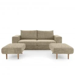 Sofa mit 2 Hockern - LOOKS by Wolfgang Joop - beige-braun - 232 cm 17 Sofa mit 2 Hockern - LOOKS by Wolfgang Joop - beige-braun - 232 cm -Wohnzimmer Verkäufe 1238012800 09 1600Wx1600H