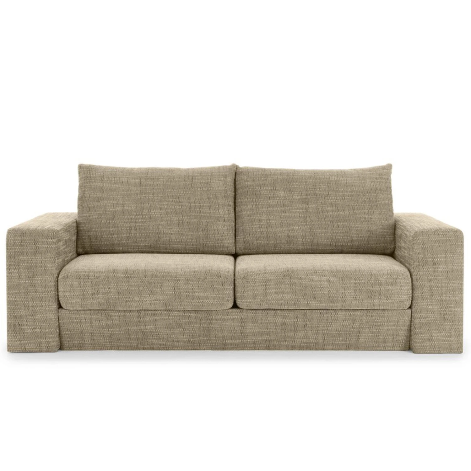 Sofa mit 2 Hockern - LOOKS by Wolfgang Joop - beige-braun - 232 cm 9 Sofa mit 2 Hockern - LOOKS by Wolfgang Joop - beige-braun - 232 cm – Bild 9
