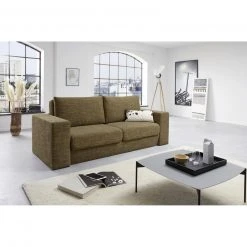 Sofa mit 2 Hockern - LOOKS by Wolfgang Joop - braun - 232 cm -Wohnzimmer Verkäufe 1238012801 04 1600Wx1600H