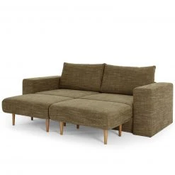 Sofa mit 2 Hockern - LOOKS by Wolfgang Joop - braun - 232 cm -Wohnzimmer Verkäufe 1238012801 10 1600Wx1600H