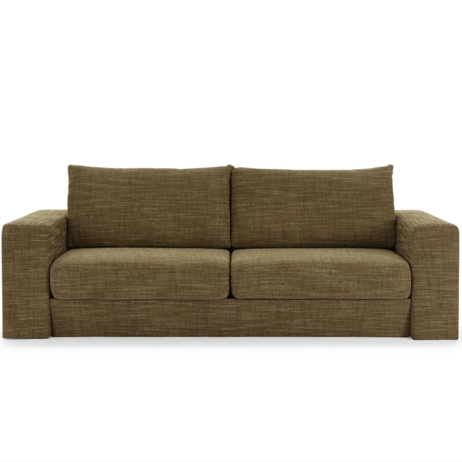 Sofa mit 2 Hockern - LOOKS by Wolfgang Joop - braun - 252 cm 2 Sofa mit 2 Hockern - LOOKS by Wolfgang Joop - braun - 252 cm – Bild 2