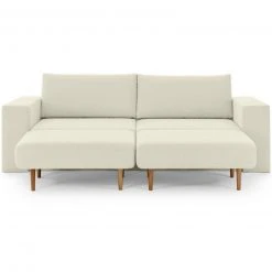 Sofa mit 2 Hockern - LOOKS by Wolfgang Joop - creme - 252 cm -Wohnzimmer Verkäufe 1238013102 09 1600Wx1600H