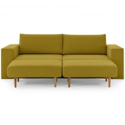 Sofa mit 2 Hockern - LOOKS by Wolfgang Joop - senf - 252 cm -Wohnzimmer Verkäufe 1238013103 09 1600Wx1600H