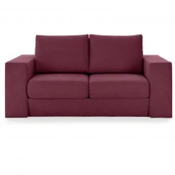Sofa mit 2 Hockern - LOOKS by Wolfgang Joop - beere - Armlehne mit Regal - 172 cm -Wohnzimmer Verkäufe 1238013201 13 1600Wx1600H
