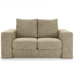 Sofa mit 2 Hockern - LOOKS by Wolfgang Joop - beige-braun - Armlehne mit Regal - 172 cm -Wohnzimmer Verkäufe 1238013300 04 1600Wx1600H