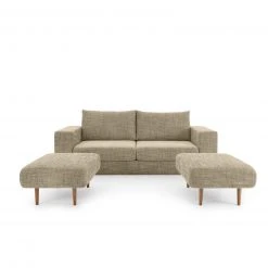 Sofa mit 2 Hockern - LOOKS by Wolfgang Joop - beige-braun - Armlehne mit Regal - 212 cm 16 Sofa mit 2 Hockern - LOOKS by Wolfgang Joop - beige-braun - Armlehne mit Regal - 212 cm -Wohnzimmer Verkäufe 1238013600 07 1600Wx1600H