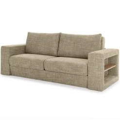 Sofa mit 2 Hockern - LOOKS by Wolfgang Joop - beige-braun - Armlehne mit Regal - 212 cm 19 Sofa mit 2 Hockern - LOOKS by Wolfgang Joop - beige-braun - Armlehne mit Regal - 212 cm -Wohnzimmer Verkäufe 1238013600 10 1600Wx1600H