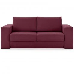Sofa mit 2 Hockern - LOOKS by Wolfgang Joop - beere - Armlehne mit Regal - 212 cm -Wohnzimmer Verkäufe 1238013701 04 1600Wx1600H