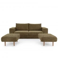 Sofa mit 2 Hockern - LOOKS by Wolfgang Joop - braun - Armlehne mit Regal - 232 cm 16 Sofa mit 2 Hockern - LOOKS by Wolfgang Joop - braun - Armlehne mit Regal - 232 cm -Wohnzimmer Verkäufe 1238013901 07 1600Wx1600H