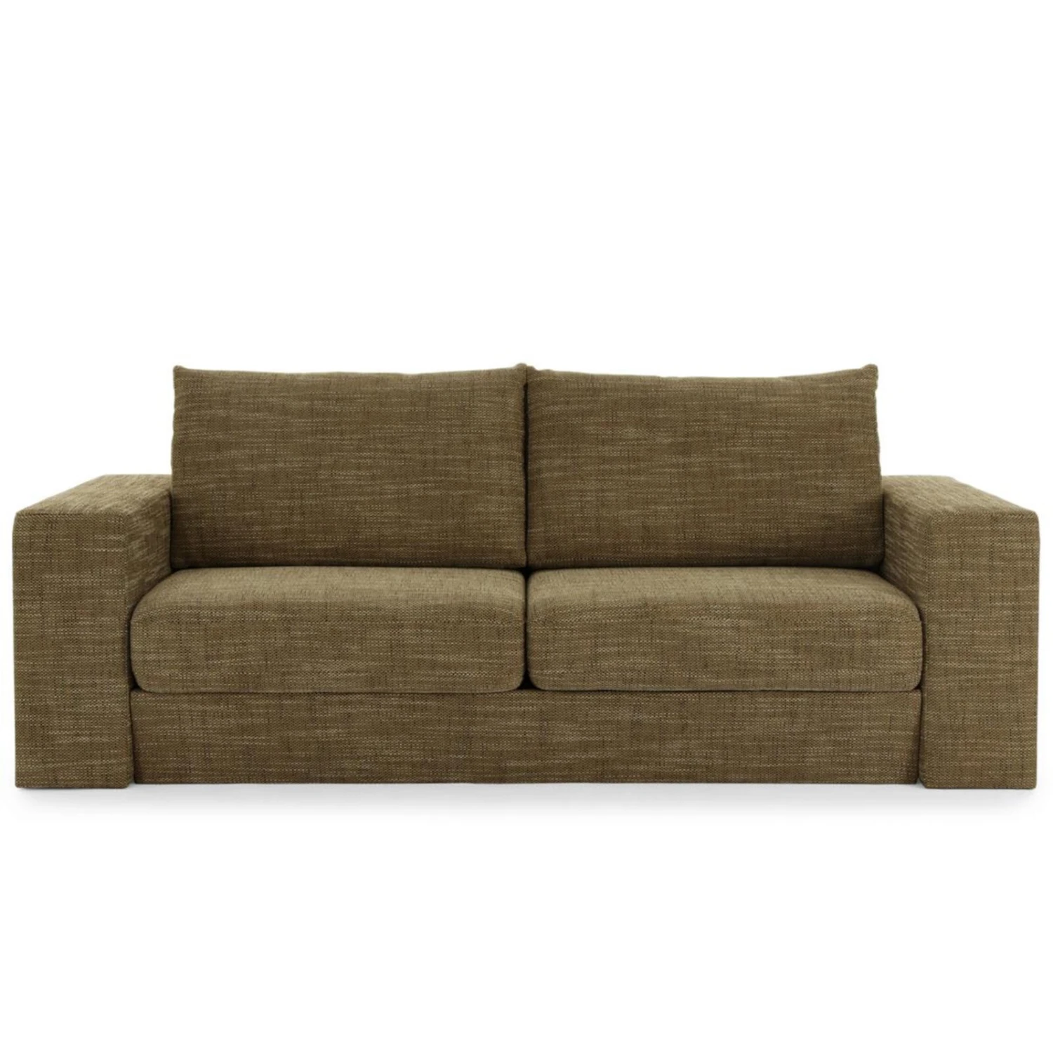 Sofa mit 2 Hockern - LOOKS by Wolfgang Joop - braun - Armlehne mit Regal - 232 cm 10 Sofa mit 2 Hockern - LOOKS by Wolfgang Joop - braun - Armlehne mit Regal - 232 cm – Bild 10