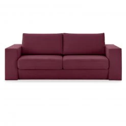 Sofa mit 2 Hockern - LOOKS by Wolfgang Joop - beere - Armlehne mit Regal - 232 cm -Wohnzimmer Verkäufe 1238014001 04 1600Wx1600H