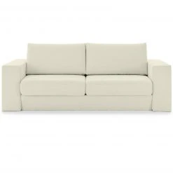 Sofa mit 2 Hockern - LOOKS by Wolfgang Joop - creme - Armlehne mit Regal - 232 cm -Wohnzimmer Verkäufe 1238014002 04 1600Wx1600H