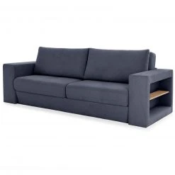 Sofa mit 2 Hockern - LOOKS by Wolfgang Joop - dunkelblau - Armlehne mit Regal - 252 cm 7 Sofa mit 2 Hockern - LOOKS by Wolfgang Joop - dunkelblau - Armlehne mit Regal - 252 cm -Wohnzimmer Verkäufe 1238014200 09 1600Wx1600H