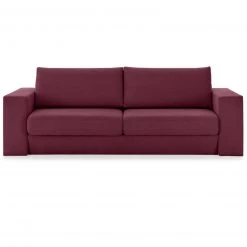 Sofa mit 2 Hockern - LOOKS by Wolfgang Joop - beere - Armlehne mit Regal - 252 cm -Wohnzimmer Verkäufe 1238014201 04 1600Wx1600H
