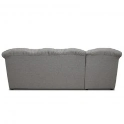 Ecksofa - hellgrau - Flachgewebe - Recamiere links -Wohnzimmer Verkäufe 1238014400 04 1600Wx1600H