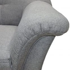 Ecksofa - hellgrau - Flachgewebe - Recamiere links -Wohnzimmer Verkäufe 1238014400 07 1600Wx1600H