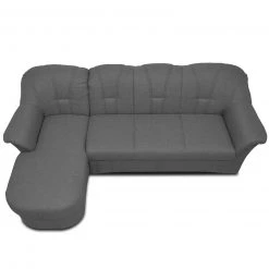 Ecksofa - grau - Flachgewebe - Recamiere links -Wohnzimmer Verkäufe 1238014401 03 1600Wx1600H