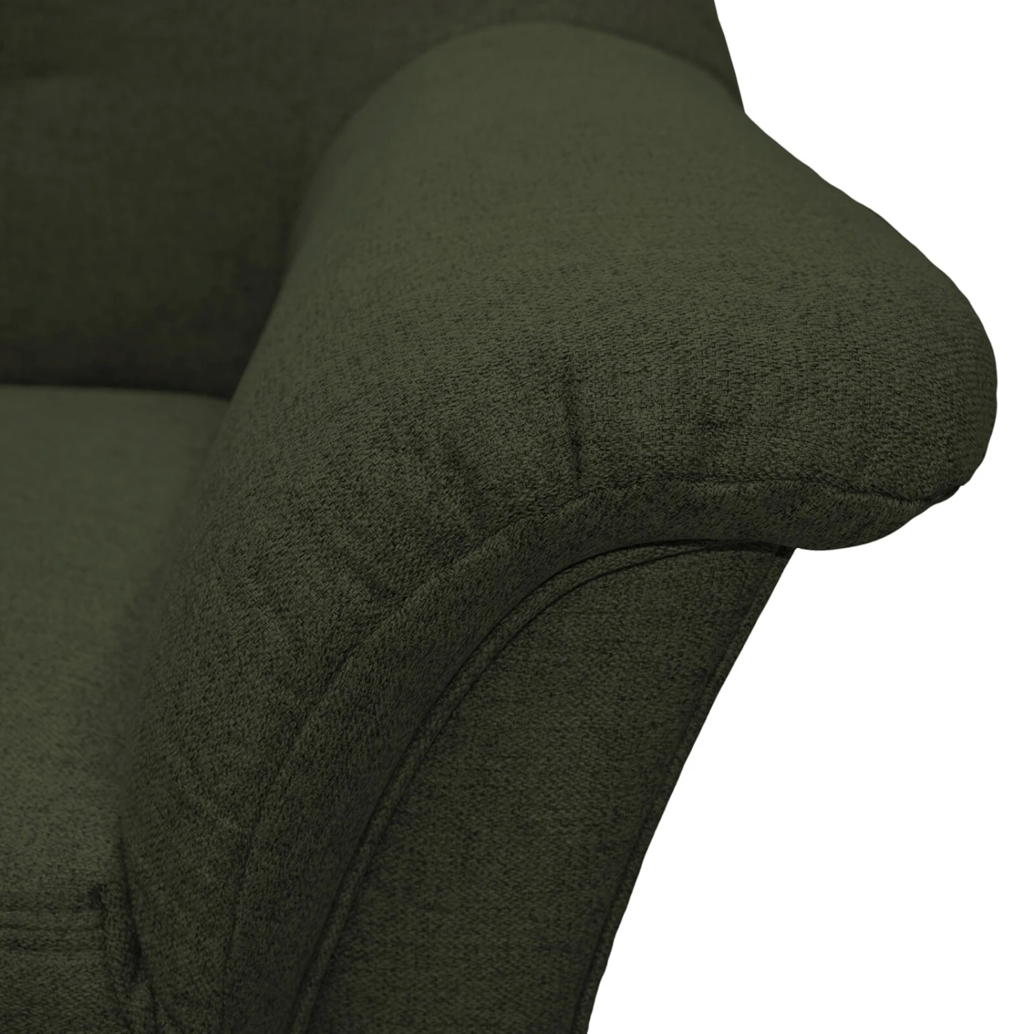 Ecksofa - grün - Flachgewebe - Recamiere links 6 Ecksofa - grün - Flachgewebe - Recamiere links – Bild 6