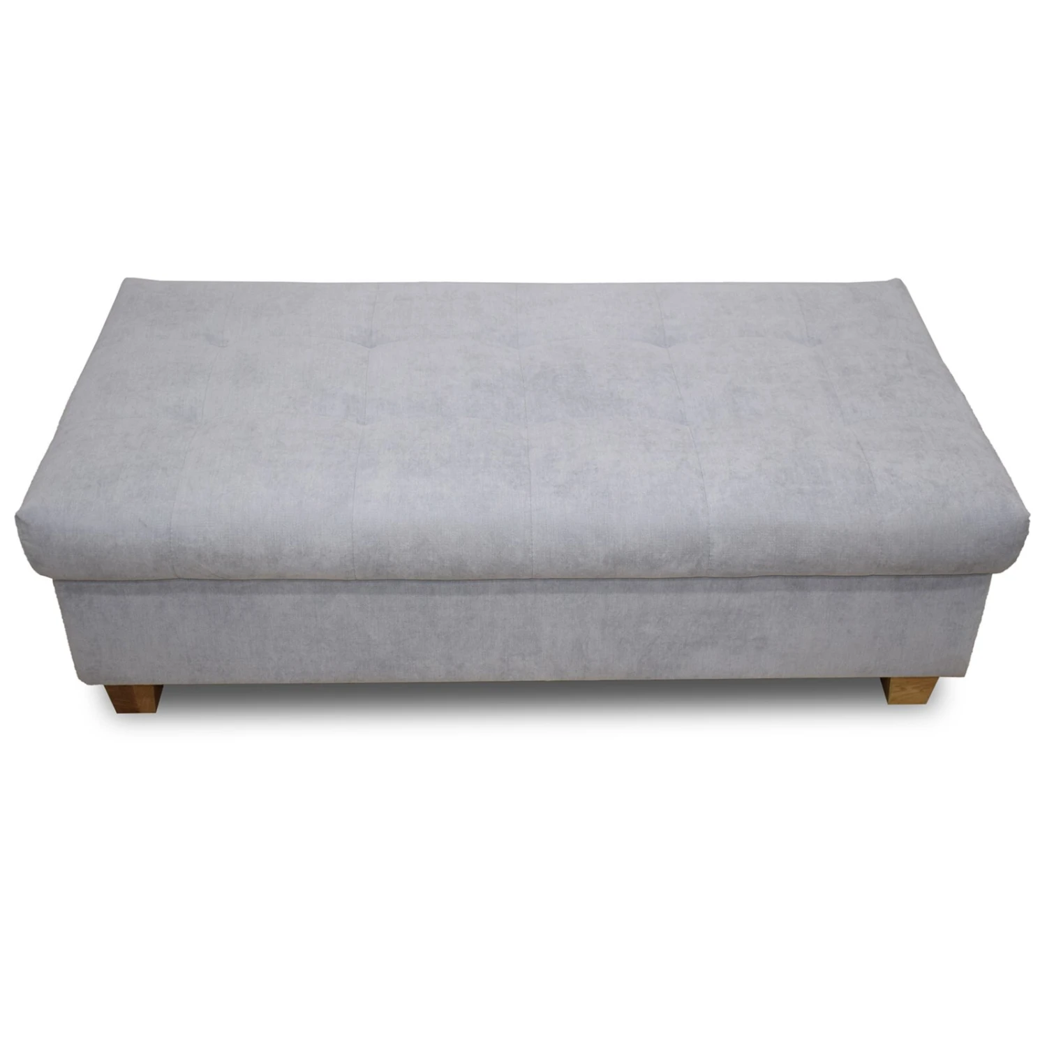 Hocker - pastellblau - Staukasten - 140 cm 2 Hocker - pastellblau - Staukasten - 140 cm – Bild 2