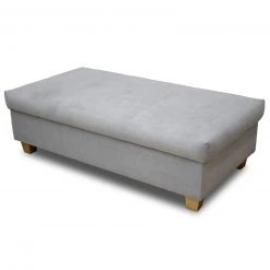 Hocker - pastellblau - Staukasten - 140 cm