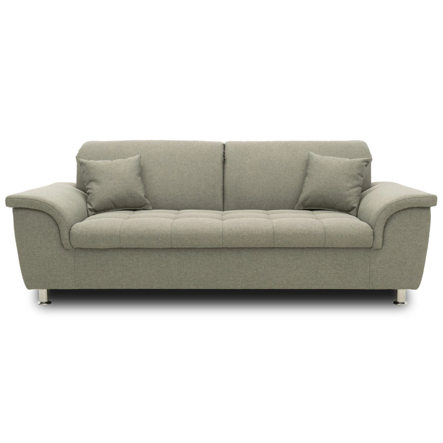 2,5 Sitzer-Sofa - steel - Flachgewebe 2 2,5 Sitzer-Sofa - steel - Flachgewebe – Bild 2