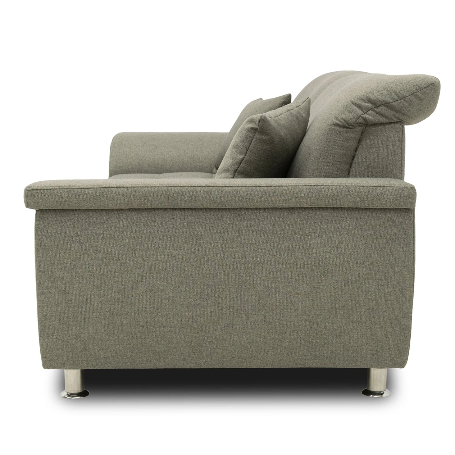 2,5 Sitzer-Sofa - steel - Flachgewebe 4 2,5 Sitzer-Sofa - steel - Flachgewebe – Bild 4