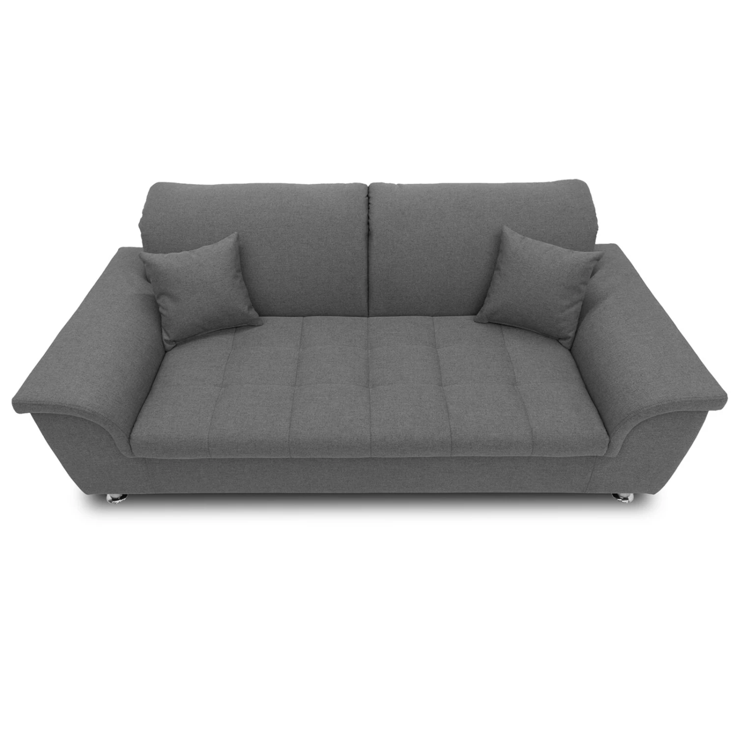 2,5 Sitzer-Sofa - grau - Flachgewebe 5 2,5 Sitzer-Sofa - grau - Flachgewebe – Bild 5