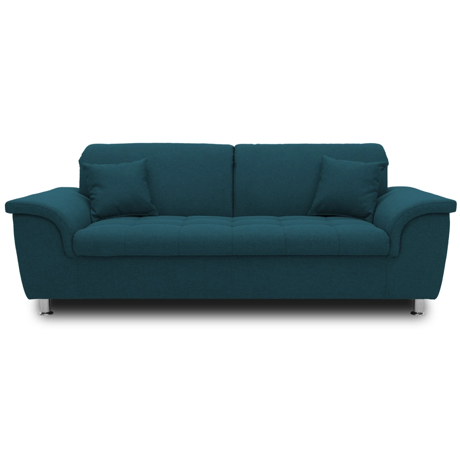 2,5 Sitzer-Sofa - dunkelblau - Flachgewebe 2 2,5 Sitzer-Sofa - dunkelblau - Flachgewebe – Bild 2