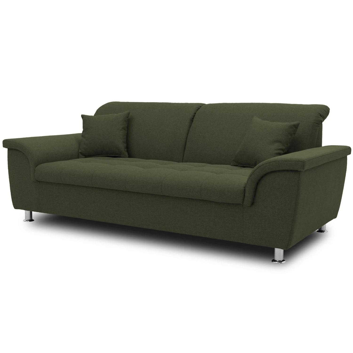 2,5 Sitzer-Sofa - grün - Flachgewebe 1 2,5 Sitzer-Sofa - grün - Flachgewebe