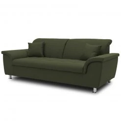 2-Sitzer-Sofa - grün - Flachgewebe