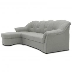 Ecksofa - silber - Feingewebe - Ottomane links 5 Ecksofa - silber - Feingewebe - Ottomane links -Wohnzimmer Verkäufe 1238018103 03 1600Wx1600H