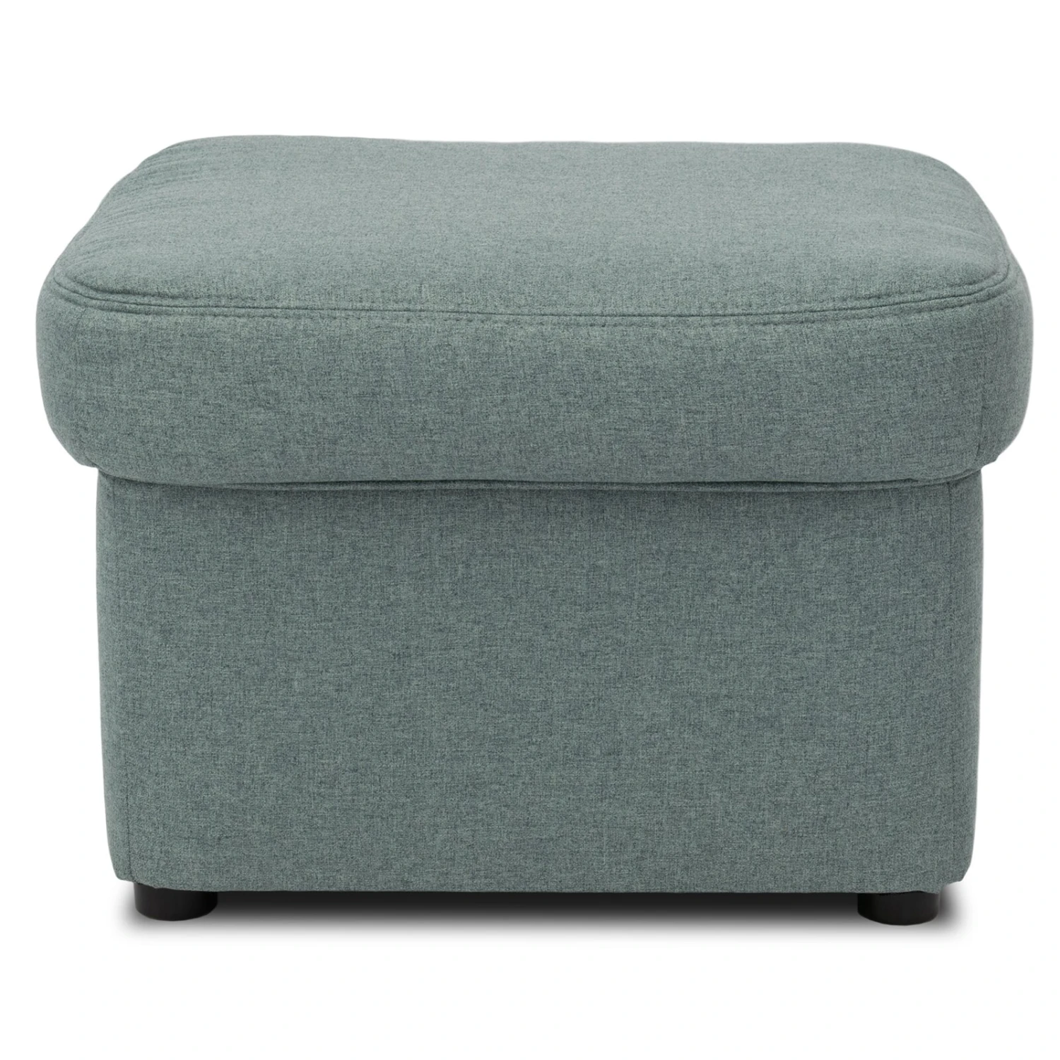 Hocker - eisblau - Feingewebe - 60x60 cm 2 Hocker - eisblau - Feingewebe - 60x60 cm – Bild 2