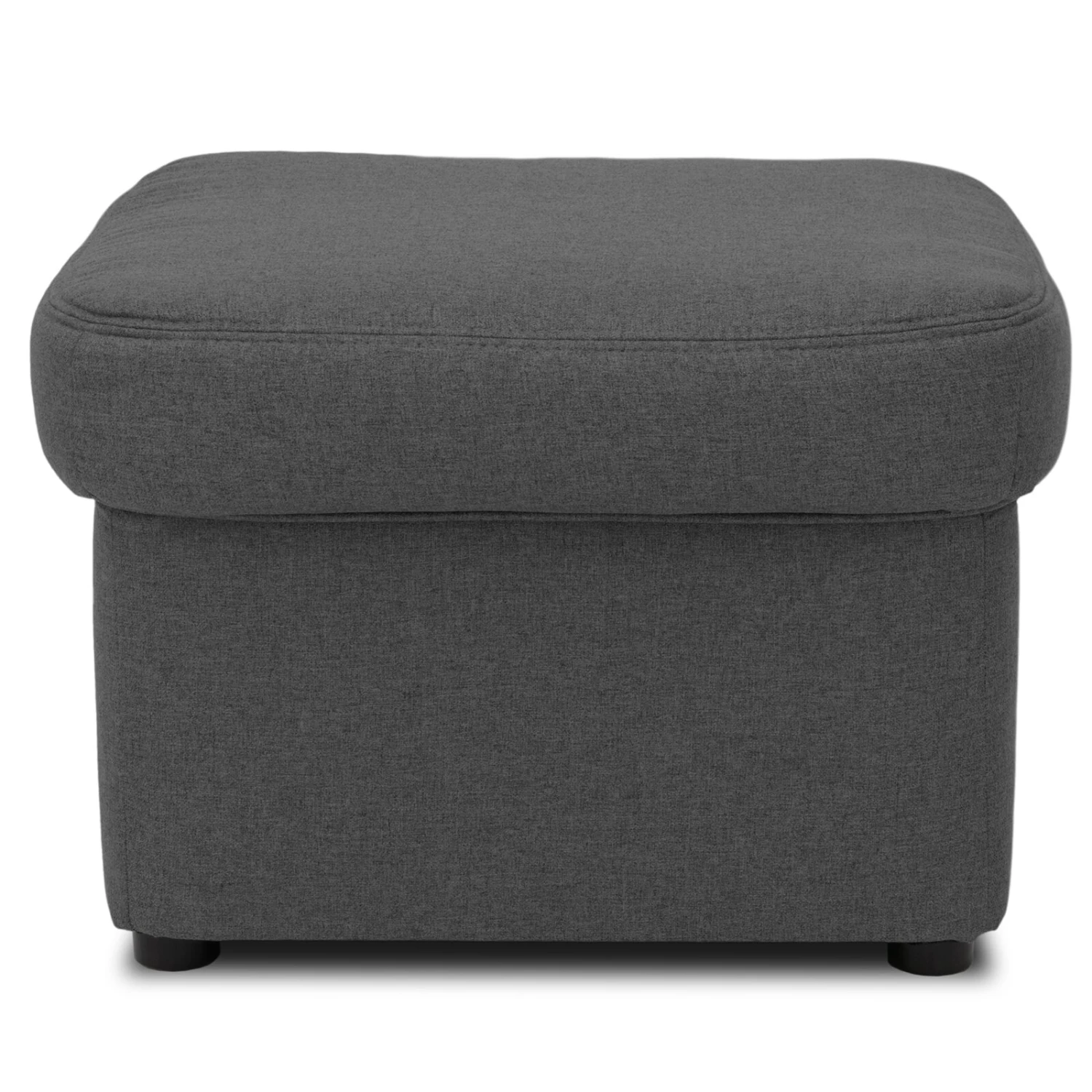 Hocker - grau - Feingewebe - 60x60 cm 2 Hocker - grau - Feingewebe - 60x60 cm – Bild 2