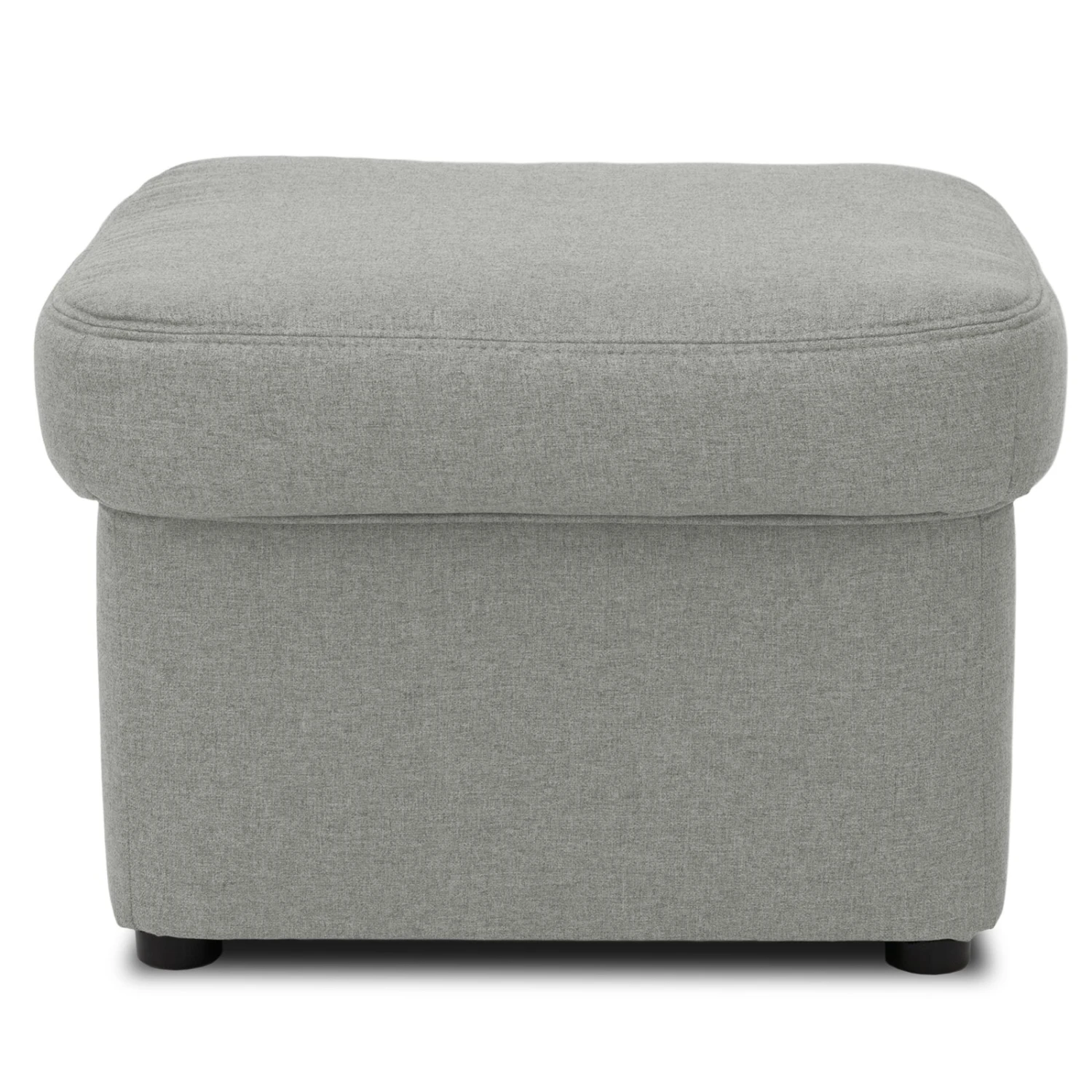 Hocker - silber - Feingewebe - 60x60 cm 2 Hocker - silber - Feingewebe - 60x60 cm – Bild 2