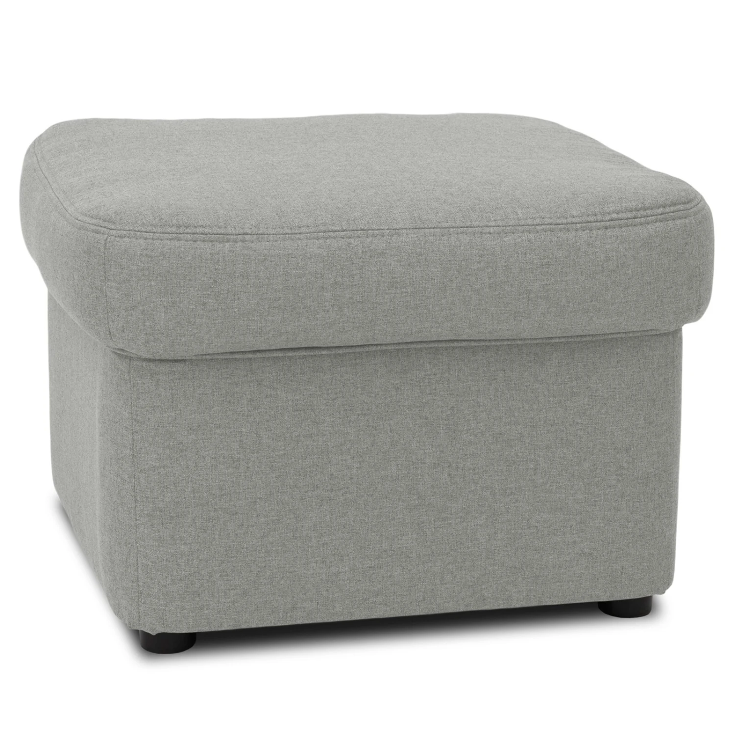 Hocker - silber - Feingewebe - 60x60 cm 3 Hocker - silber - Feingewebe - 60x60 cm – Bild 3