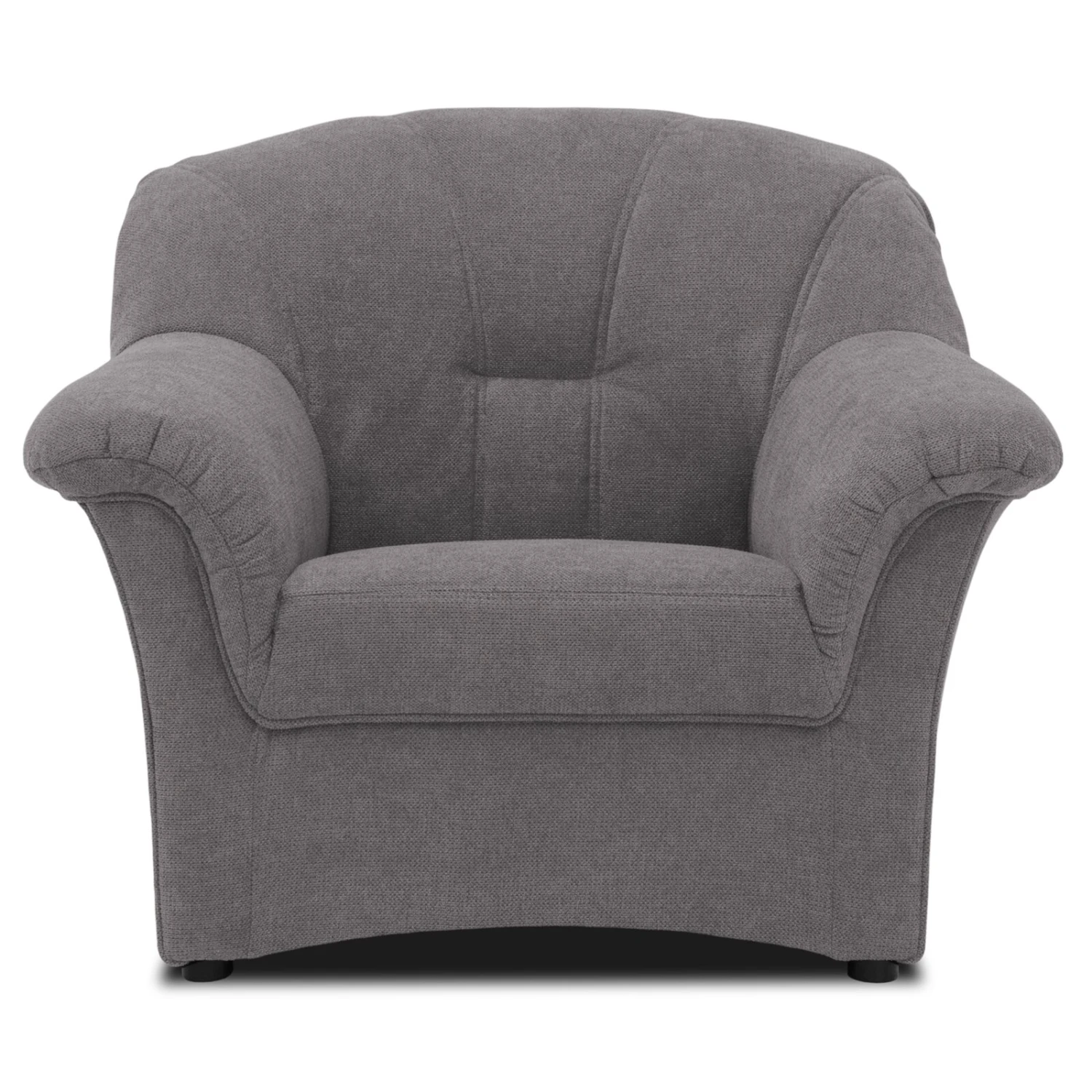 Sessel - dunkelgrau - Microfaser - 99 cm breit 2 Sessel - dunkelgrau - Microfaser - 99 cm breit – Bild 2