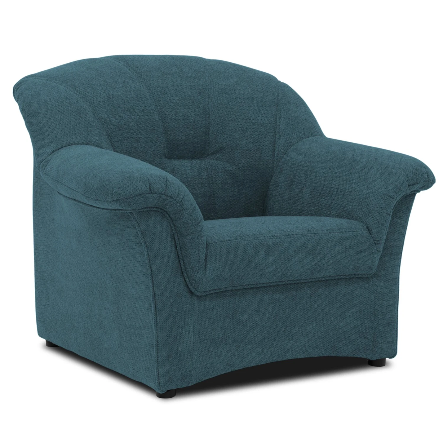 Sessel - petrol - Microfaser - 99 cm breit 1 Sessel - petrol - Microfaser - 99 cm breit