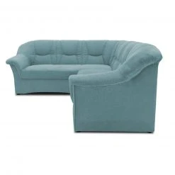 Ecksofa - petrol - Basismodell - Ottomane links -Wohnzimmer Verkäufe 1238019303 04 1600Wx1600H