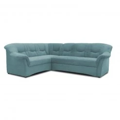 Ecksofa - petrol - Basismodell - Ottomane links