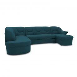 Wohnlandschaft - dunkelblau - Basismodell - Ottomane links -Wohnzimmer Verkäufe 1238019702 03 1600Wx1600H