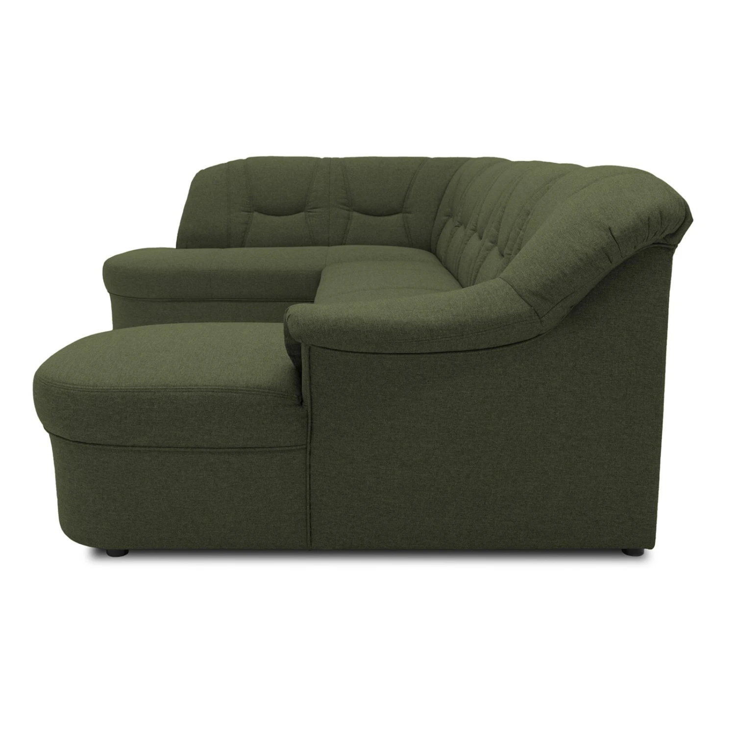 Wohnlandschaft - grün - Basismodell - Ottomane links 6 Wohnlandschaft - grün - Basismodell - Ottomane links – Bild 6