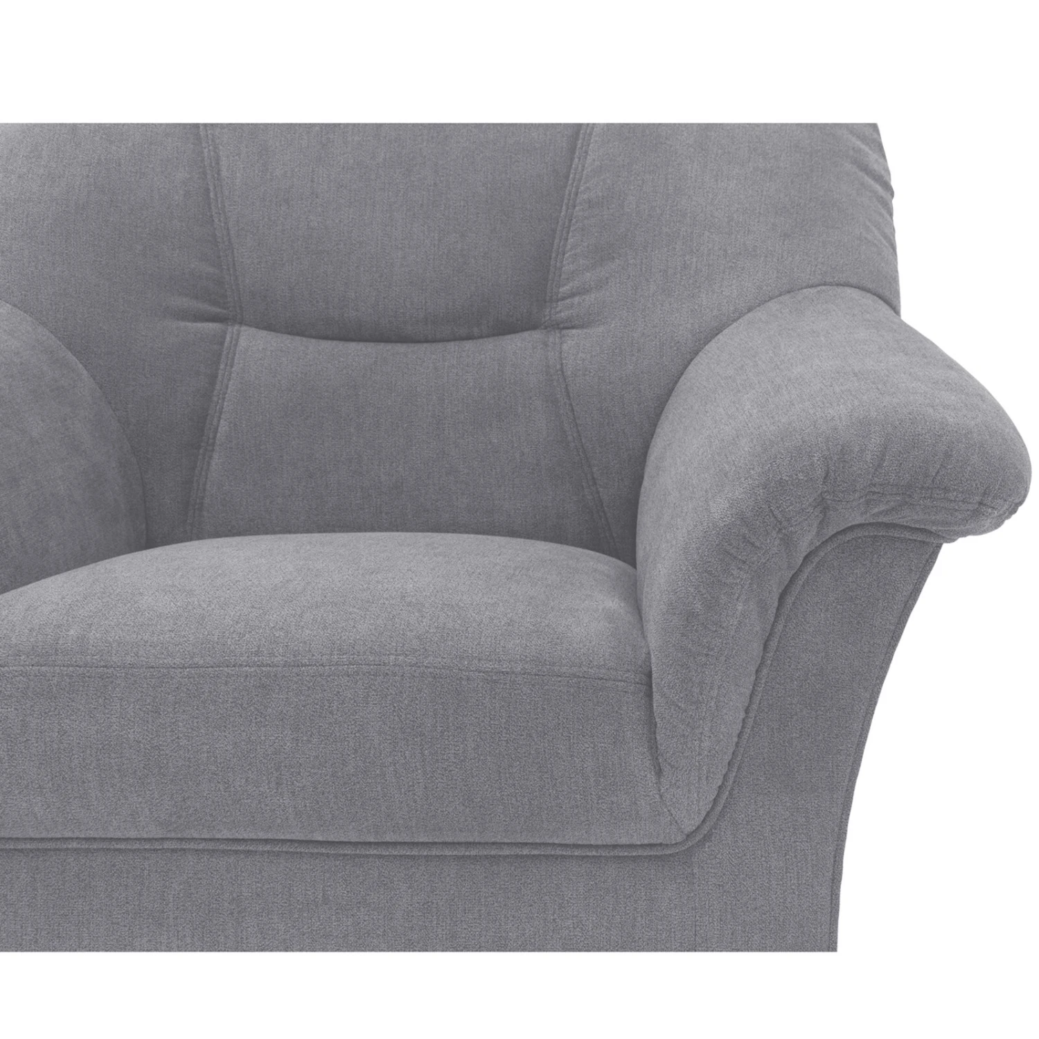 Sessel - grau - Microfaser 6 Sessel - grau - Microfaser – Bild 6