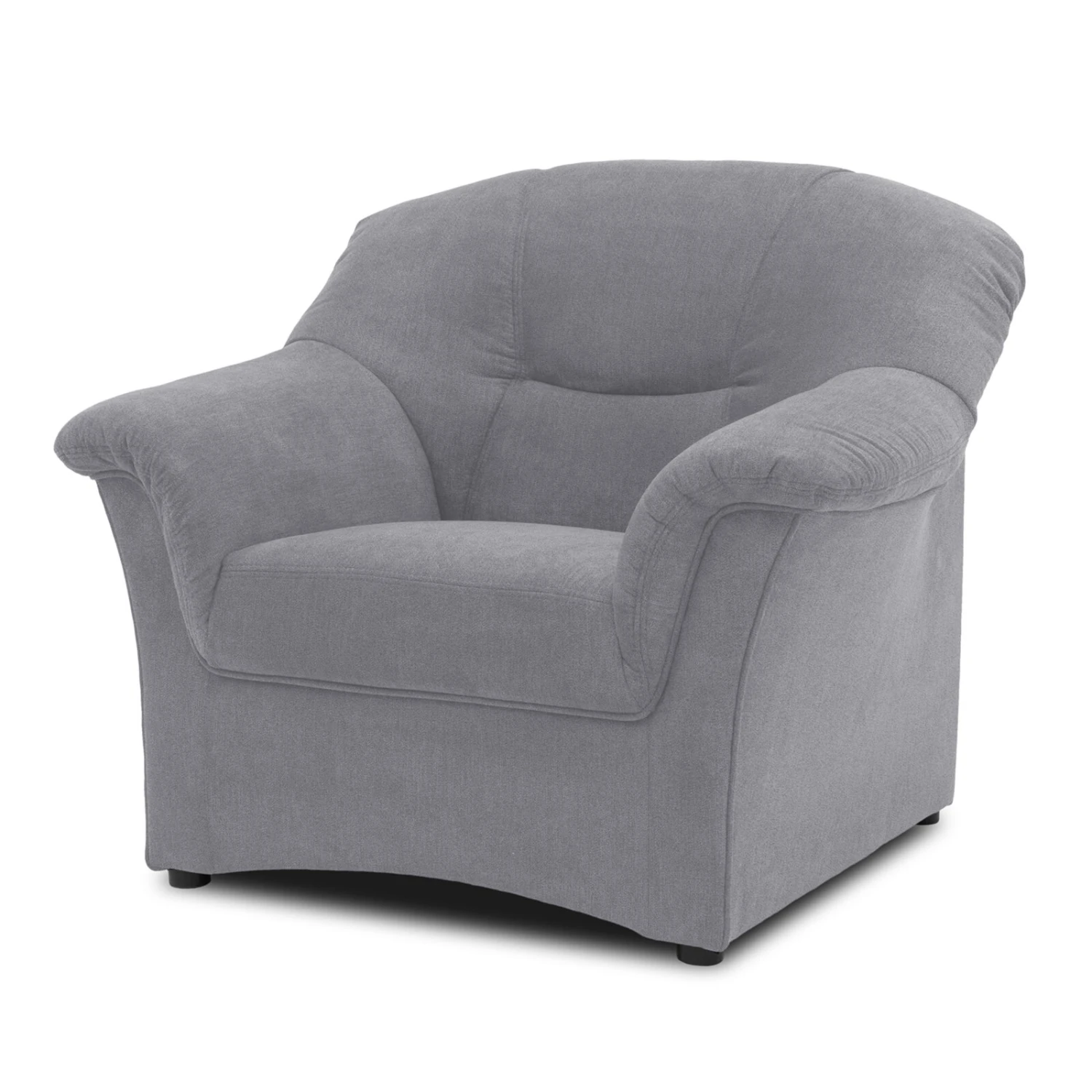 Sessel - grau - Microfaser 1 Sessel - grau - Microfaser