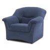 Sessel - dunkelblau - Microfaser