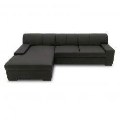 Ecksofa - schwarz - Basismodell - Recamiere links 10 Ecksofa - schwarz - Basismodell - Recamiere links -Wohnzimmer Verkäufe 1238020800 03 1600Wx1600H